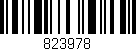 Código de barras (EAN, GTIN, SKU, ISBN): '823978'