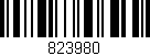 Código de barras (EAN, GTIN, SKU, ISBN): '823980'