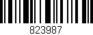 Código de barras (EAN, GTIN, SKU, ISBN): '823987'