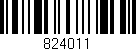 Código de barras (EAN, GTIN, SKU, ISBN): '824011'