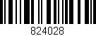 Código de barras (EAN, GTIN, SKU, ISBN): '824028'