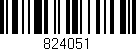 Código de barras (EAN, GTIN, SKU, ISBN): '824051'