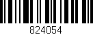 Código de barras (EAN, GTIN, SKU, ISBN): '824054'