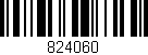 Código de barras (EAN, GTIN, SKU, ISBN): '824060'