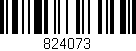 Código de barras (EAN, GTIN, SKU, ISBN): '824073'