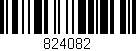Código de barras (EAN, GTIN, SKU, ISBN): '824082'