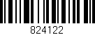 Código de barras (EAN, GTIN, SKU, ISBN): '824122'