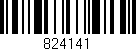 Código de barras (EAN, GTIN, SKU, ISBN): '824141'