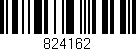 Código de barras (EAN, GTIN, SKU, ISBN): '824162'