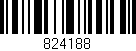 Código de barras (EAN, GTIN, SKU, ISBN): '824188'
