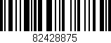 Código de barras (EAN, GTIN, SKU, ISBN): '82428875'