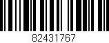 Código de barras (EAN, GTIN, SKU, ISBN): '82431767'