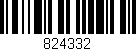 Código de barras (EAN, GTIN, SKU, ISBN): '824332'