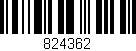 Código de barras (EAN, GTIN, SKU, ISBN): '824362'