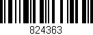 Código de barras (EAN, GTIN, SKU, ISBN): '824363'