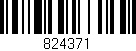 Código de barras (EAN, GTIN, SKU, ISBN): '824371'