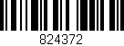 Código de barras (EAN, GTIN, SKU, ISBN): '824372'