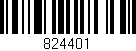 Código de barras (EAN, GTIN, SKU, ISBN): '824401'