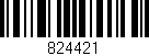 Código de barras (EAN, GTIN, SKU, ISBN): '824421'