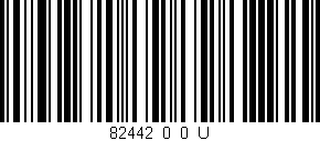 Código de barras (EAN, GTIN, SKU, ISBN): '82442_0_0_U'