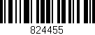Código de barras (EAN, GTIN, SKU, ISBN): '824455'