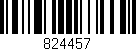 Código de barras (EAN, GTIN, SKU, ISBN): '824457'