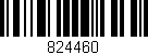 Código de barras (EAN, GTIN, SKU, ISBN): '824460'