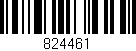 Código de barras (EAN, GTIN, SKU, ISBN): '824461'