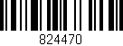 Código de barras (EAN, GTIN, SKU, ISBN): '824470'