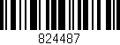 Código de barras (EAN, GTIN, SKU, ISBN): '824487'