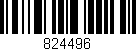 Código de barras (EAN, GTIN, SKU, ISBN): '824496'