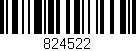 Código de barras (EAN, GTIN, SKU, ISBN): '824522'