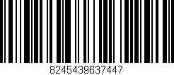 Código de barras (EAN, GTIN, SKU, ISBN): '8245439637447'