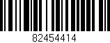 Código de barras (EAN, GTIN, SKU, ISBN): '82454414'