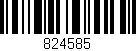 Código de barras (EAN, GTIN, SKU, ISBN): '824585'