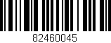 Código de barras (EAN, GTIN, SKU, ISBN): '82460045'