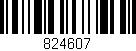 Código de barras (EAN, GTIN, SKU, ISBN): '824607'