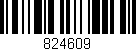 Código de barras (EAN, GTIN, SKU, ISBN): '824609'