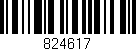 Código de barras (EAN, GTIN, SKU, ISBN): '824617'