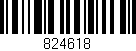 Código de barras (EAN, GTIN, SKU, ISBN): '824618'