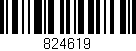 Código de barras (EAN, GTIN, SKU, ISBN): '824619'