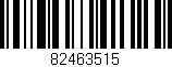 Código de barras (EAN, GTIN, SKU, ISBN): '82463515'