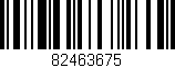 Código de barras (EAN, GTIN, SKU, ISBN): '82463675'