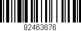 Código de barras (EAN, GTIN, SKU, ISBN): '82463676'