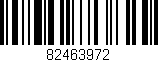 Código de barras (EAN, GTIN, SKU, ISBN): '82463972'