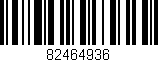 Código de barras (EAN, GTIN, SKU, ISBN): '82464936'