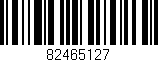 Código de barras (EAN, GTIN, SKU, ISBN): '82465127'
