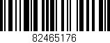 Código de barras (EAN, GTIN, SKU, ISBN): '82465176'