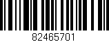 Código de barras (EAN, GTIN, SKU, ISBN): '82465701'