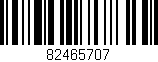 Código de barras (EAN, GTIN, SKU, ISBN): '82465707'